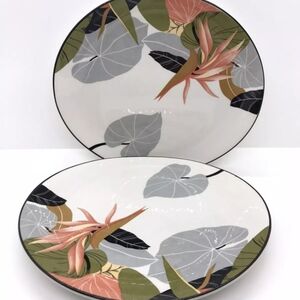 Sango Larry Laslo Maui Lot 2 Luncheon Dessert Plates